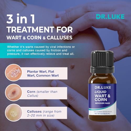 plantar wart corn remover freeze off for feet strongest wart corn removers for toes feet - exclusive formula 17 salicylic acid wart freeze off for plantar wart common wart flat wart corn - 05 oz