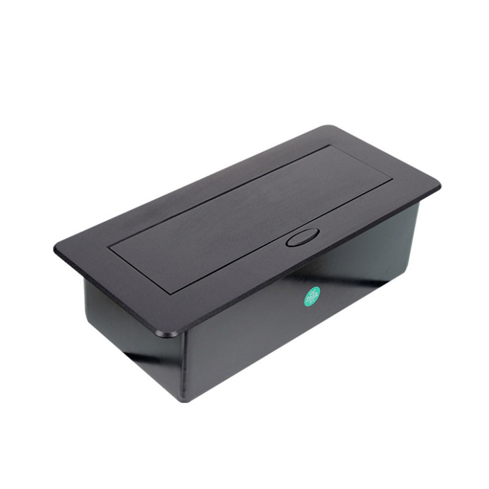 Countertop Socket Universal Socket with USB Embedded Table Socket Pop-UP Socket Built-in Desktop Outlet,Black