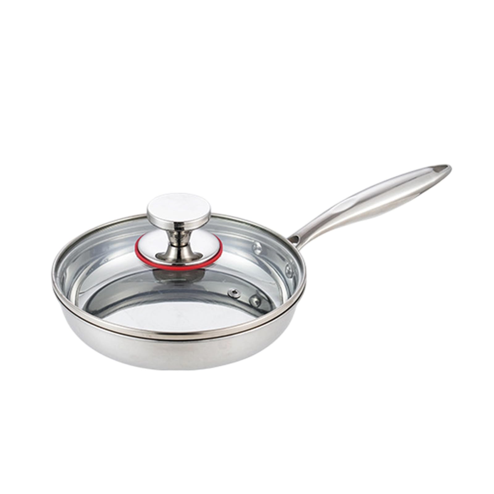 Tsophreniq Untarnished Saute Extent with Heat Holding Technology Clear Hardened Glass Protect Oven Safe Introduction Cookware Kitchen Essential Not Stick Frying Extent Denial Coating