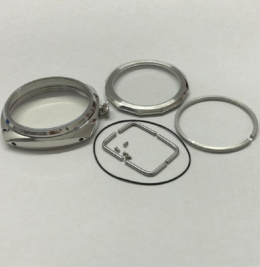 MOUDOAUER Stal nierdzewna 47 mm wymiana obudowy zegarka mechanizm naprawa części pasują do ETA6497 6498 do mewy ST3600 3621 akcesoria akcesoria do zegarków