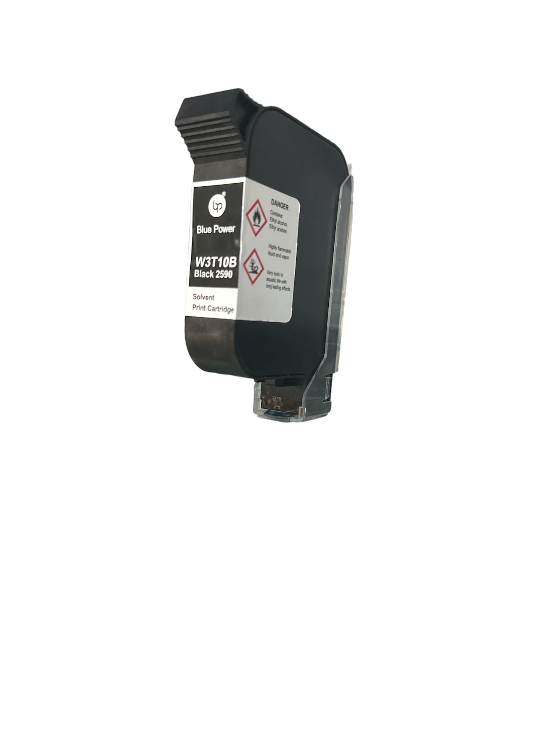 W3T10B Inkjet Printer Cartridge (Black 2590 Solvent Print Cartridge) Black Ink Cartridge (New) 12MM (2590.S.S)-image-17
