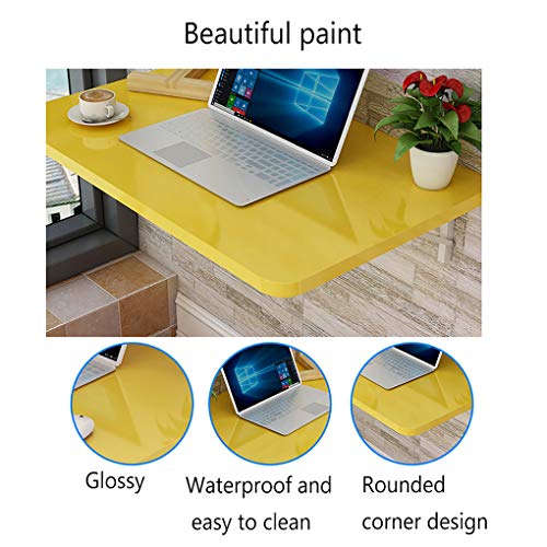 Table murale pliante à abattants pour optimiser un studio ou un balcon - 4