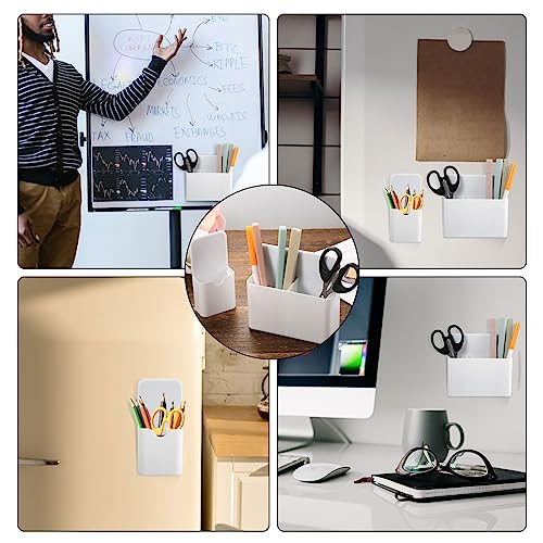 PEUTIER 3 Pezzi Portapenne Magnetico, di Cui 1pz