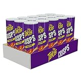 Takis Crisps Fuego Spicy Potato Crisps, Chili Pepper Lime Flavored Stackable Hot Chips, Multipack 15