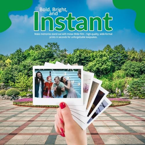 Image of Fujifilm Instax Wide Instant Film Twin Pack with Free Bonus Cap Keeper - (6 x Twin Packs)