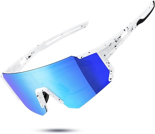 Gafas de sol deportivas polarizadas para hombres y mujeres, lentes de sol de pesca, ciclismo, bicicleta de montaña, béisbol, con protección UV