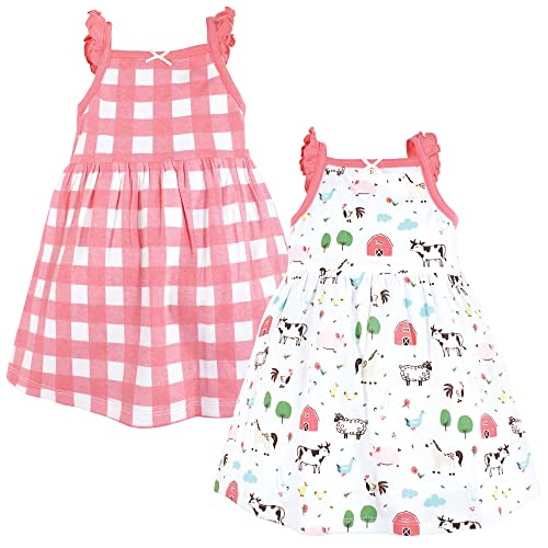 Image of Hudson Baby Baby Girls' Cotton Dresses