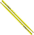 Sticks Drum Zildjian 5A Acorn Neon Yellow Drumstick