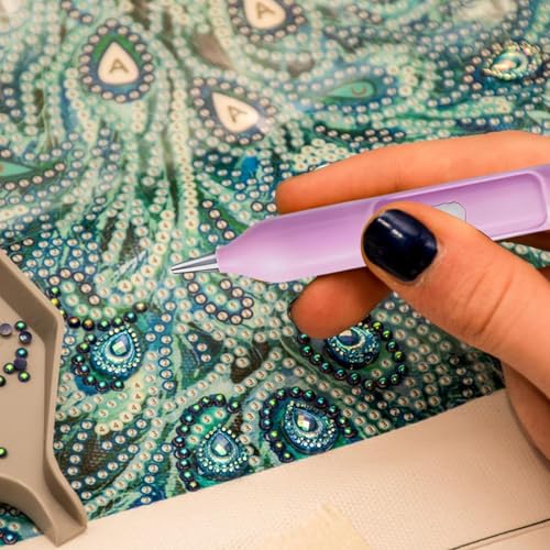 Lápiz de pintura de diamantes eléctrico para evitar la fatiga en las manos 2