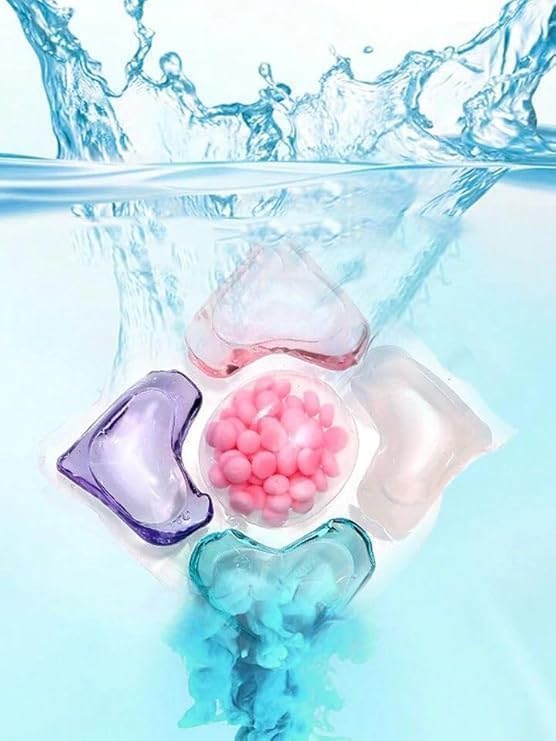 BELARO 5 In 1 Laundry Detergent Soap Pods, Multi-purpose Strong Decontamination Detergent Clothe Washing Pods, Free & Gentle Powerful Clean In One Step, Apartment Essentials (20) 2