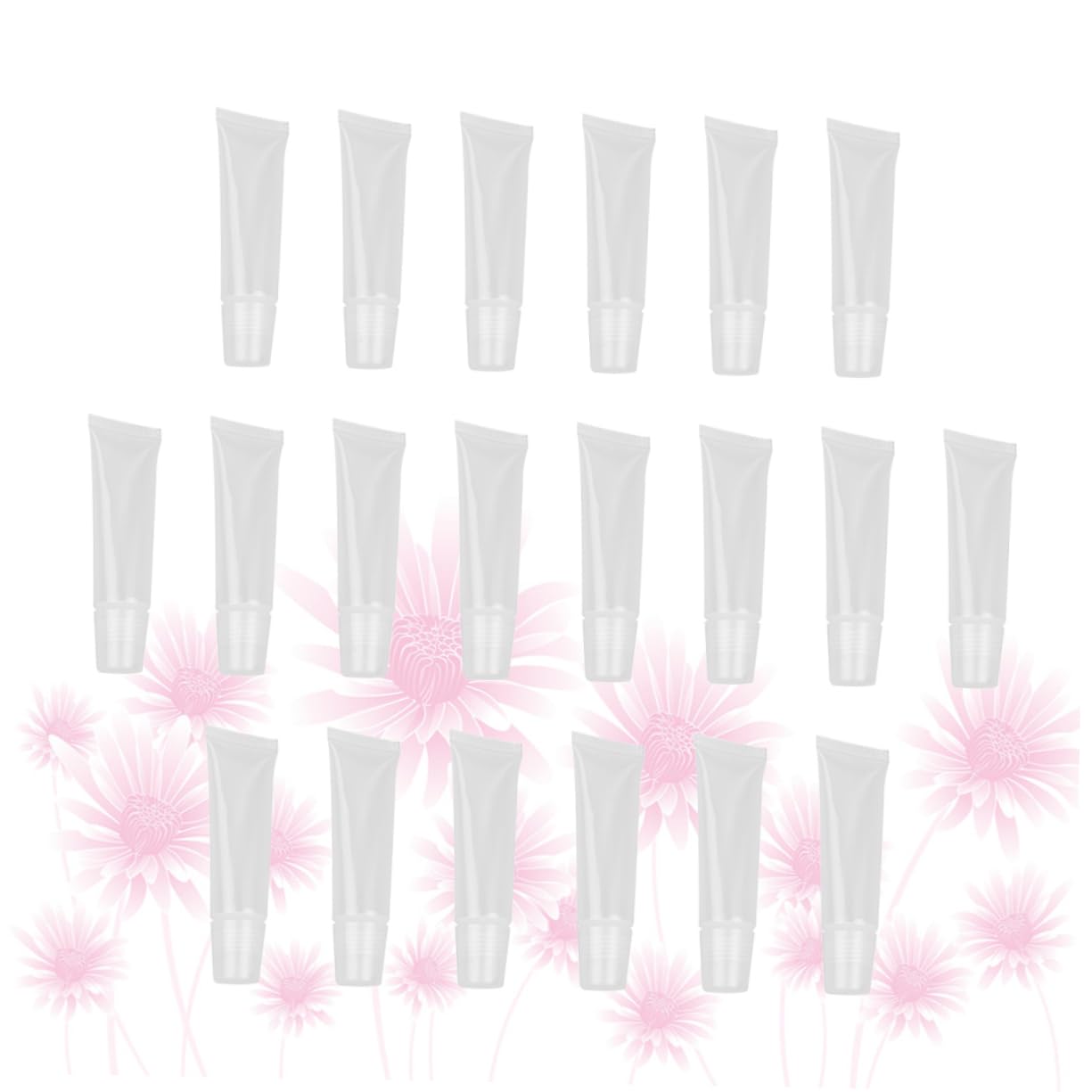 DOITOOL 80stücke Leere Lipgloss Rohre Wiederverwendbare Tuben Für Lippenbalsam Lippenpomade Und Kosmetik Transparentes Design Für -projekte Und Auslaufsicher