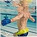 Joygoodta Swimming Hand Paddles Training Swimming Gloves Fingerless Webbed Water Resistance 1 Pair Gloves Blue Hand Paddles