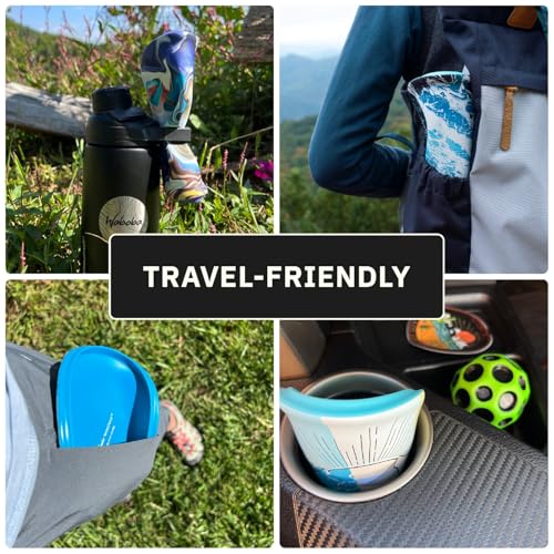 Waboba Wingman Pro - Faltbare Silikonscheibe - Fliegt gerade und weit, perfekt für Kinder und Erwachsene - Farbe Größe - Tundra