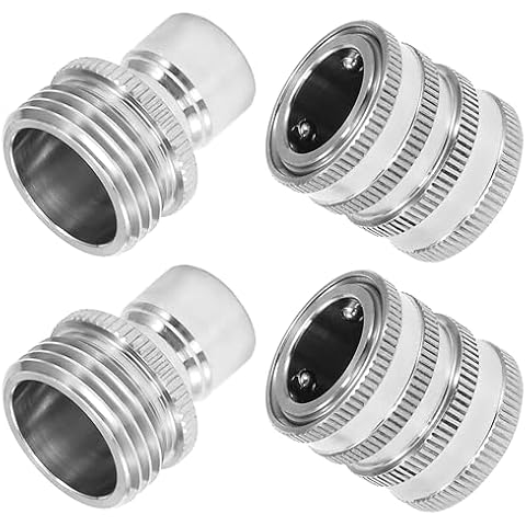 M MINGLE Garden Hose Quick Connect Fittings Set Cover