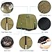 10L0L 4 Passenger Golf Cart Cover Fits EZGO, Club Car, Yamaha, 400D Waterproof Windproof Sunproof Outdoor All-Weather Polyester Full Cover with Three Zipper Doors - Army Green