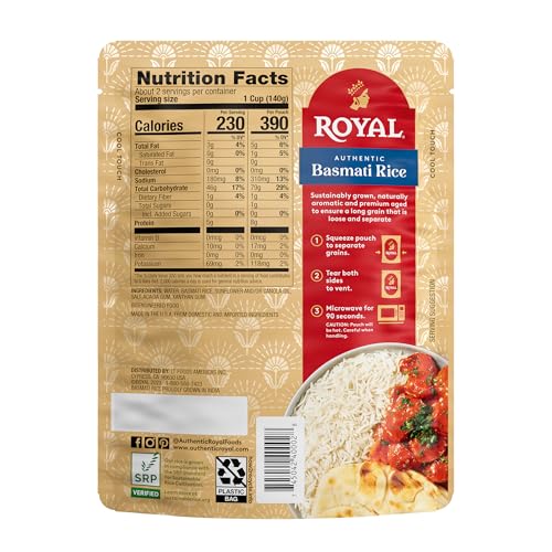 Image of Royal Basmati White Rice - (4 Pack) 8.5 oz