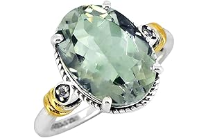 Green Amethyst Ring: A Mystical Touch to Your Beauty