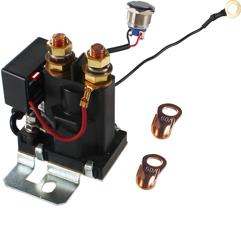 Buy 200A High Current Starter Relay, 12V Battery Isolator and Relay