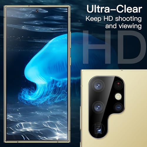 Image of JETech Screen Protector Guard for Samsung Galaxy S24 Ultra, 2+2 Pack
