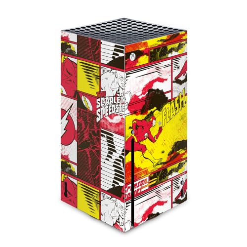 Autocollant Xbox Series X pour Décoration Gaming Salon The Flash Art de Bande Dessinée