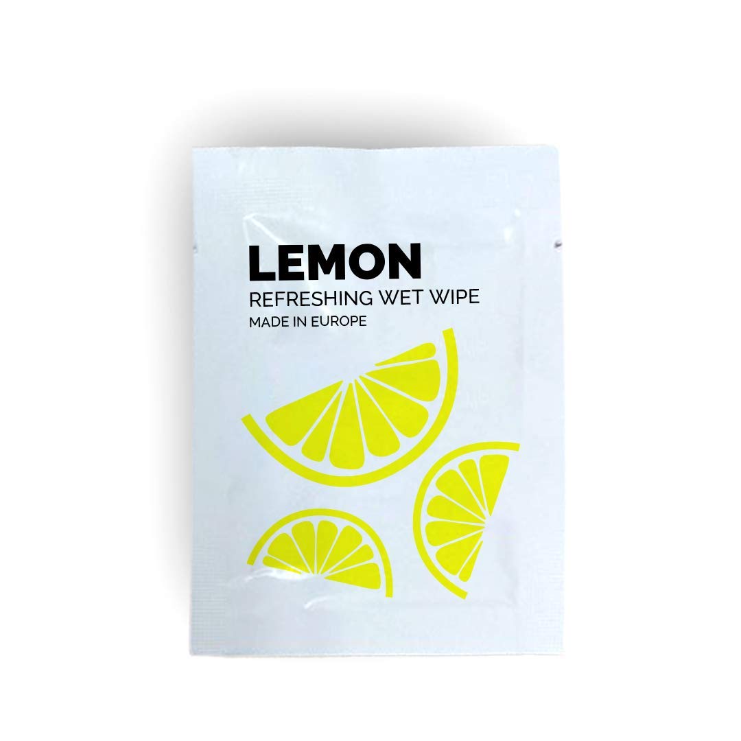 LEMON - Salviette igieniche per le mani al profumo di limone (1000)