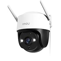 Imou 2K Telecamera Wi-Fi Esterno Visione Notturna a Colori, 3MP Telecamera WiFi 360° IP66
