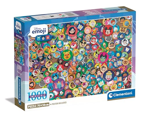 Compact 1000 pièces - Impossible Disney Emoji