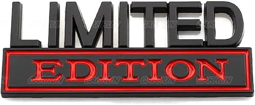 Calcomanía 3D de edición limitada para el lado del automóvil, para el lado trasero del capó delantero, para la puerta del maletero, para automóvil,