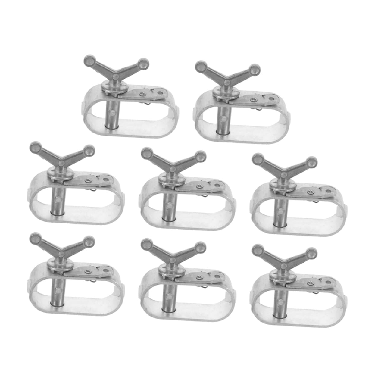 Tenditore per Cavi in Acciaio, 8 Pezzi, Argento, A3 | Regolazione Semplice, per Frutteti e Viti, Uso in Coperture e Zone Piscina