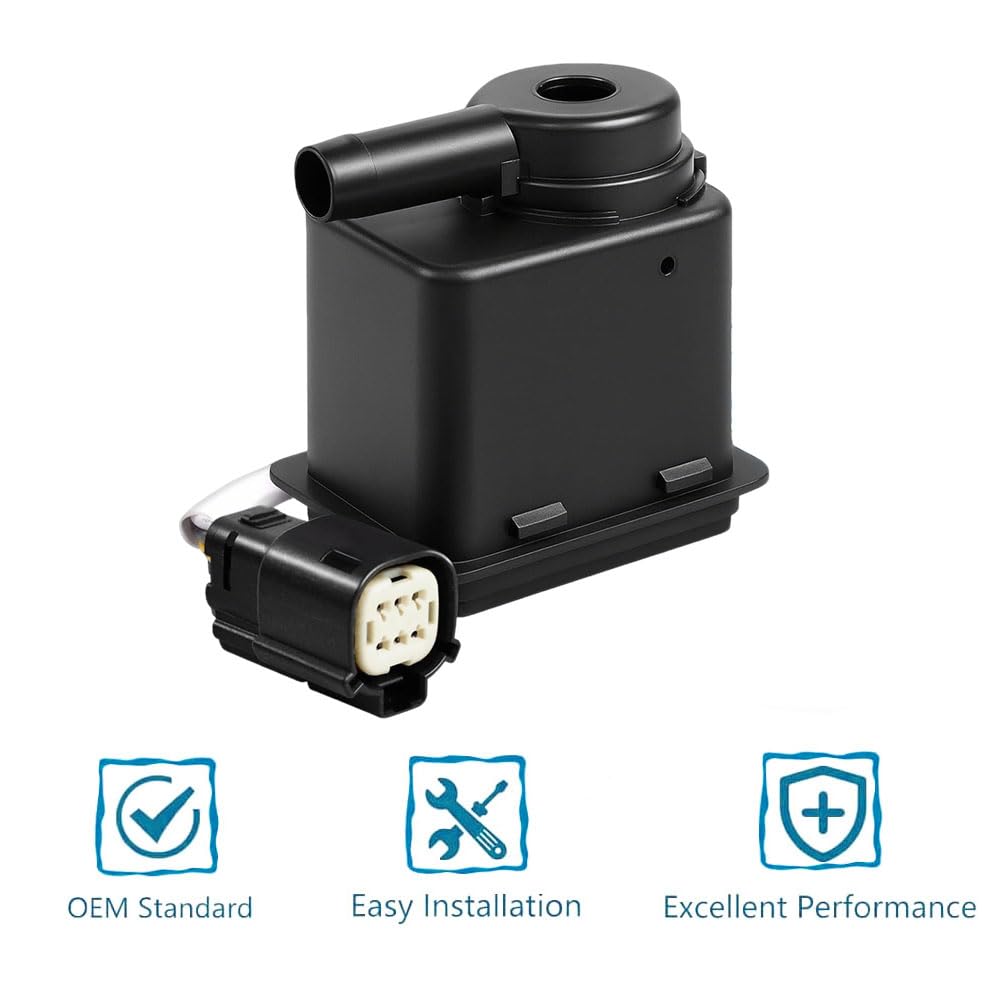 W11542867 Wasserpumpe ersetzt W11176264 W10747426 W11439191, Schwarz