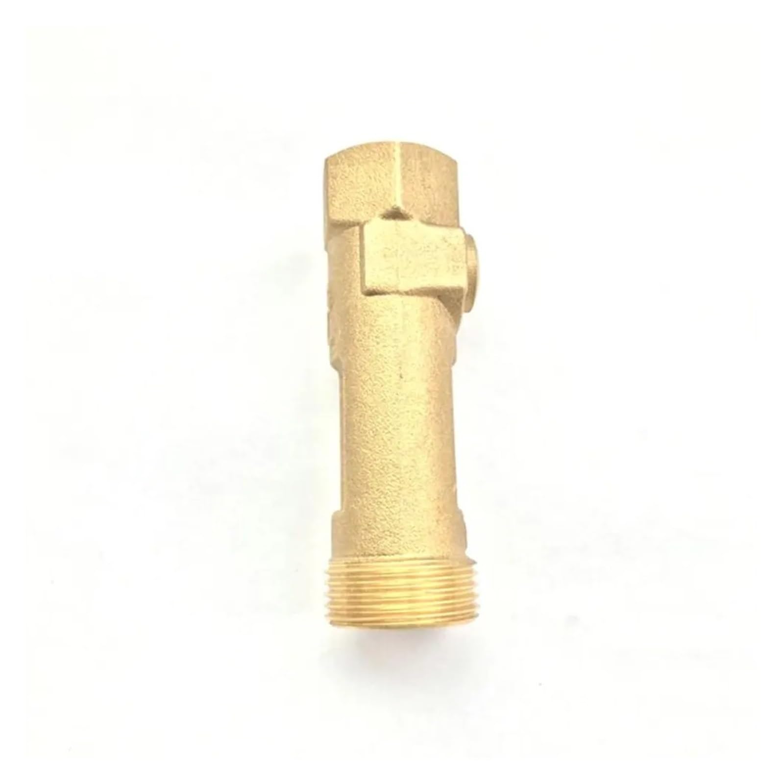 Misuratore di Portata Meccanico da 3/4" Maschio* da 1/2" Femmina Lettura 1-3,5 l/min USC-MS21TB Misuratore di Portata a Molla Lettore di Portata in Ottone Valvola di bilanciamento