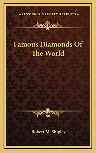 Famous Diamonds Of The World