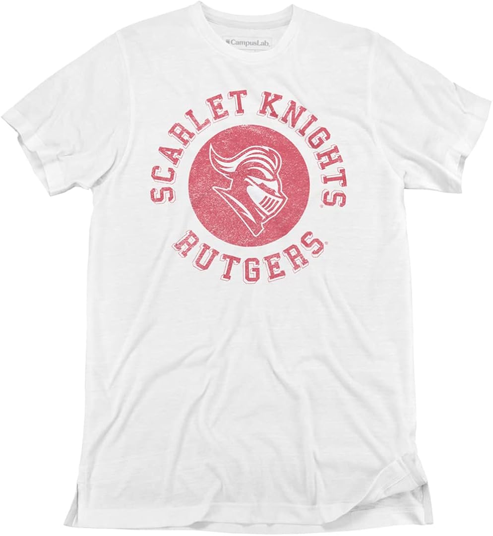 Campus Lab Collegiate Classic Retro Stamp Unisex Adulto Slim Fit Camiseta Colección