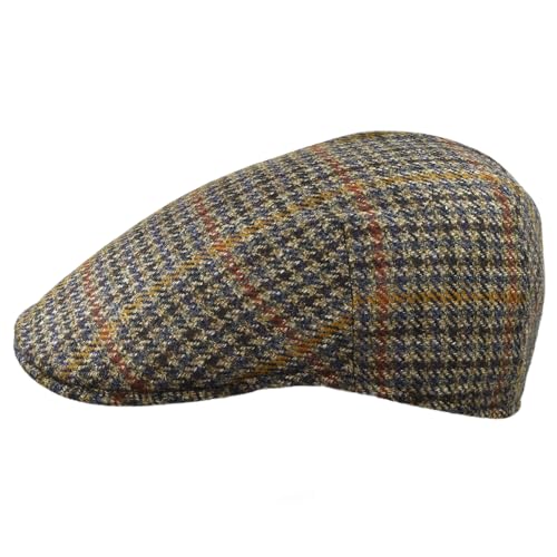 Bonnet à carreaux Melegari en laine pour protéger vos oreilles du froid