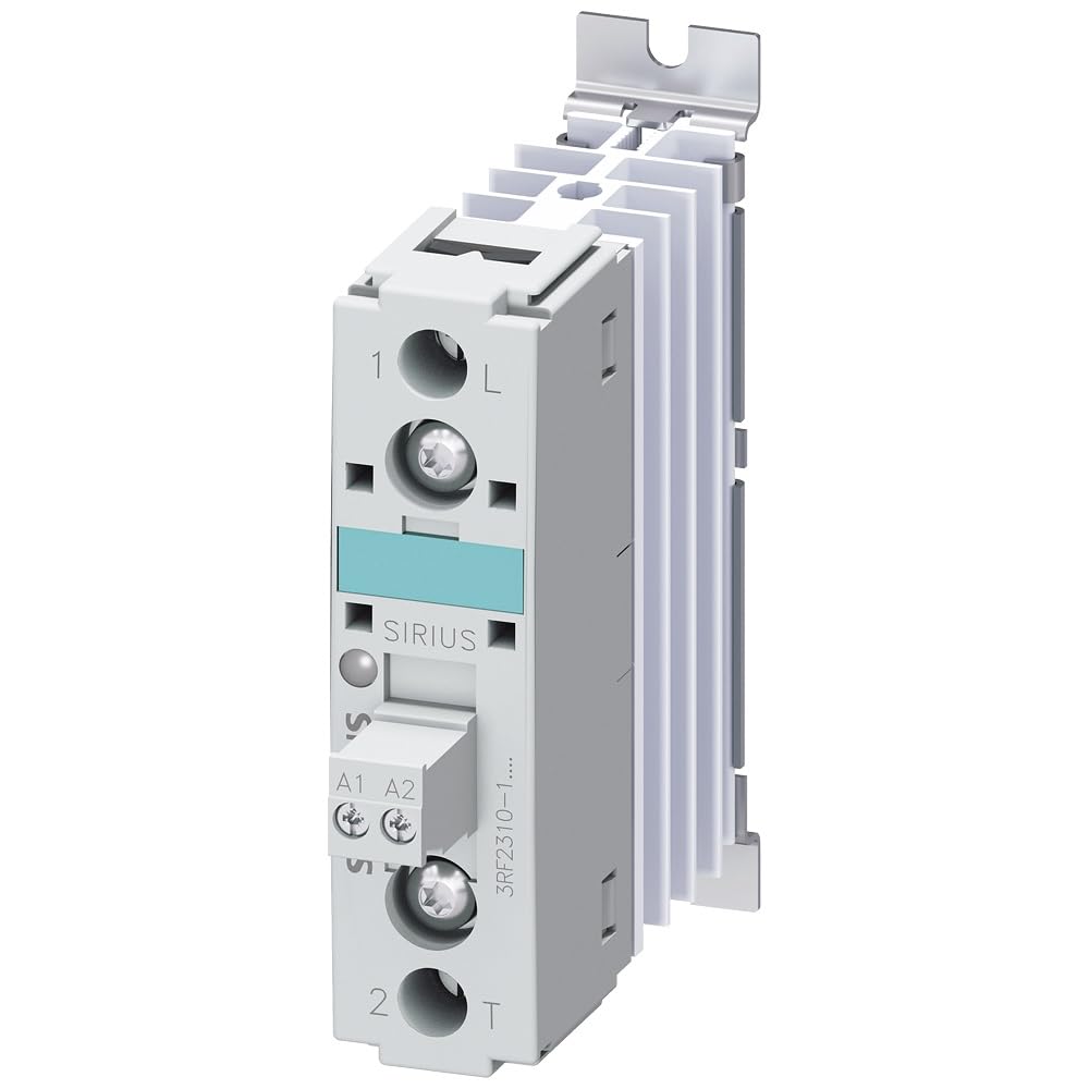 HUUOQIWY Semiconductor contactor 3RF2 Single Phase AC51 10A/AC 15 6A 24-230V/110-230V AC 3RF2310-1BA22