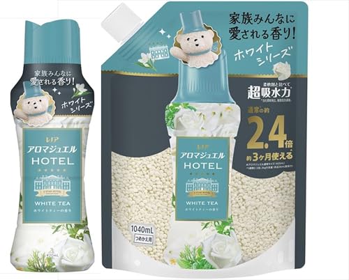 レノア ハピネス アロマジュエル ホワイトティー 本体+詰め替え特大