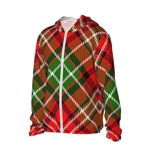 Sun Protection Hoodie Jacket Scots Style Clan Boyd Tartan Plaid UPF 50+ Cooling Shirts for Cycling2