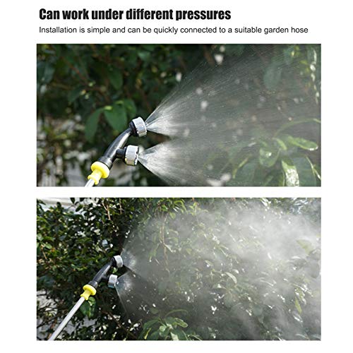 EVTSCAN DN15 G1/2in Double Nozzle Tips for Backpack Sprayer Suitable For Replacing Backpack Sprayer Nozzle,Farm Nozzle,Water Pump Nozzle And Orchard Nozzle - Image 3