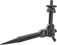 Vista 10 de Soporte de cámara de sendero, soportes de leva de sendero, accesorio de caza de árboles, soporte de cámara de juego giratorio de 360° con tornillo