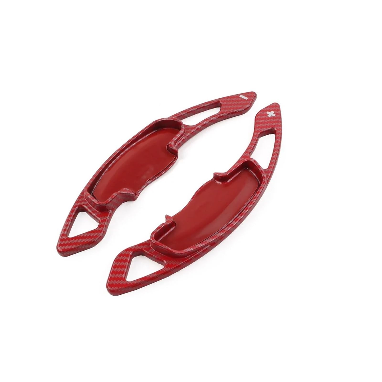 Yakisa Carbon Fiber Red Paddles Shift For For Cdx For Mdx For Rdx For Ilx For Tlx Car Steering Wheel Paddle Shifter Extension Paddle Shifter(Carbon Fiber Red)