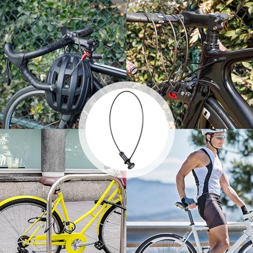 Câble de sécurité antivol portable pour vélo et scooter compact
