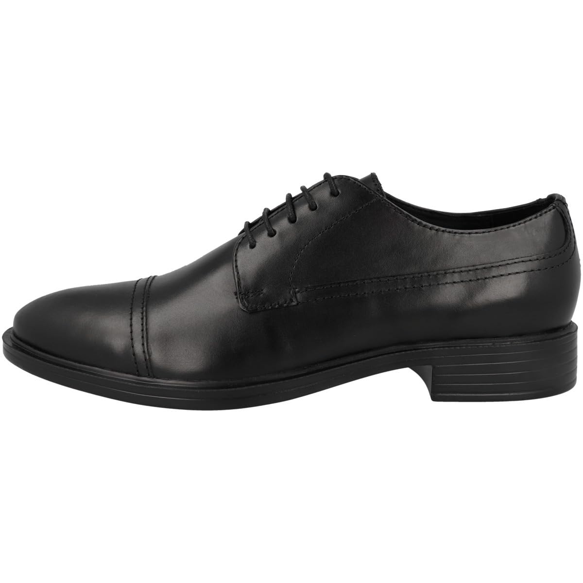 U GLADWIN B Noir, Chaussures de Ville Geox