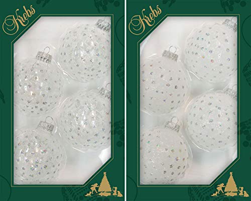 Glass Christmas Tree Ornaments - 67mm...