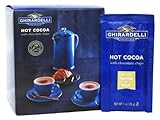 Ghirardelli Hot Cocoa Mix with Chocolate Chips, 1 oz Packet (Case of 15)