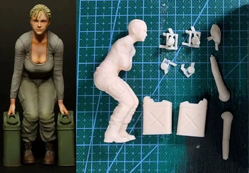 Figura modelo de resina TRUEGRIS 1/6 sin pintar y sin armar miniatura 2