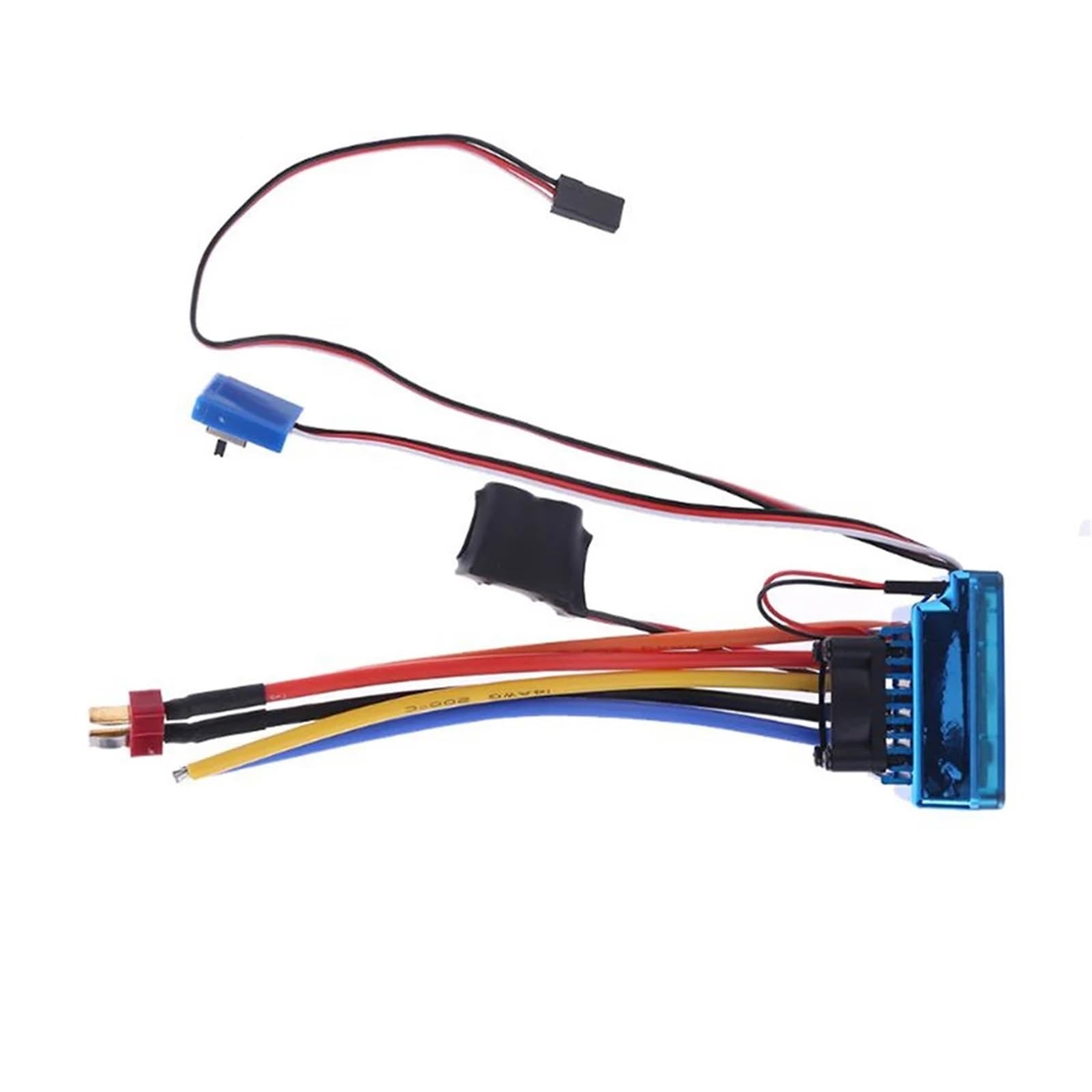 para 1/8 1/10 1/12 120A Controlador Electrónico Velocidad Sin Escobillas Sensor RC Coche Auto Crawler Barco Actualizaciones Piezas Camiones Modificados Repuestos RC