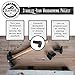 DCT Woodworking Plastic Bench Dogs 4-Pack – Workbench Peg Brake Stops for 3/4in Holes in 1/2in or Thicker Material