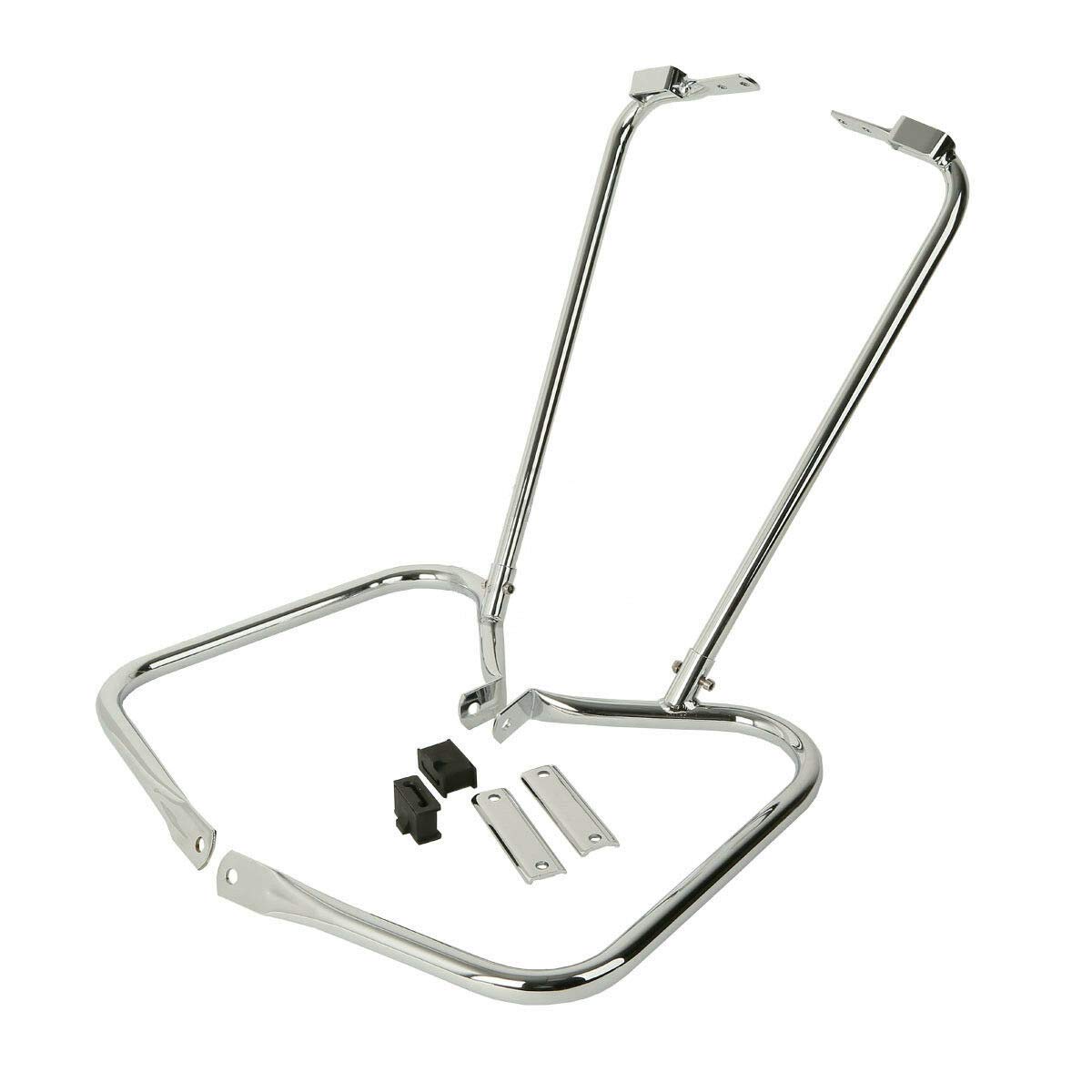 TCMT Saddlebags bags Guard Bracket Fits For Harley Road King Electra Glide Ultra Classic 1997-2008 Road Glide 1998-2008 Street Glide FLHX 2006-2008