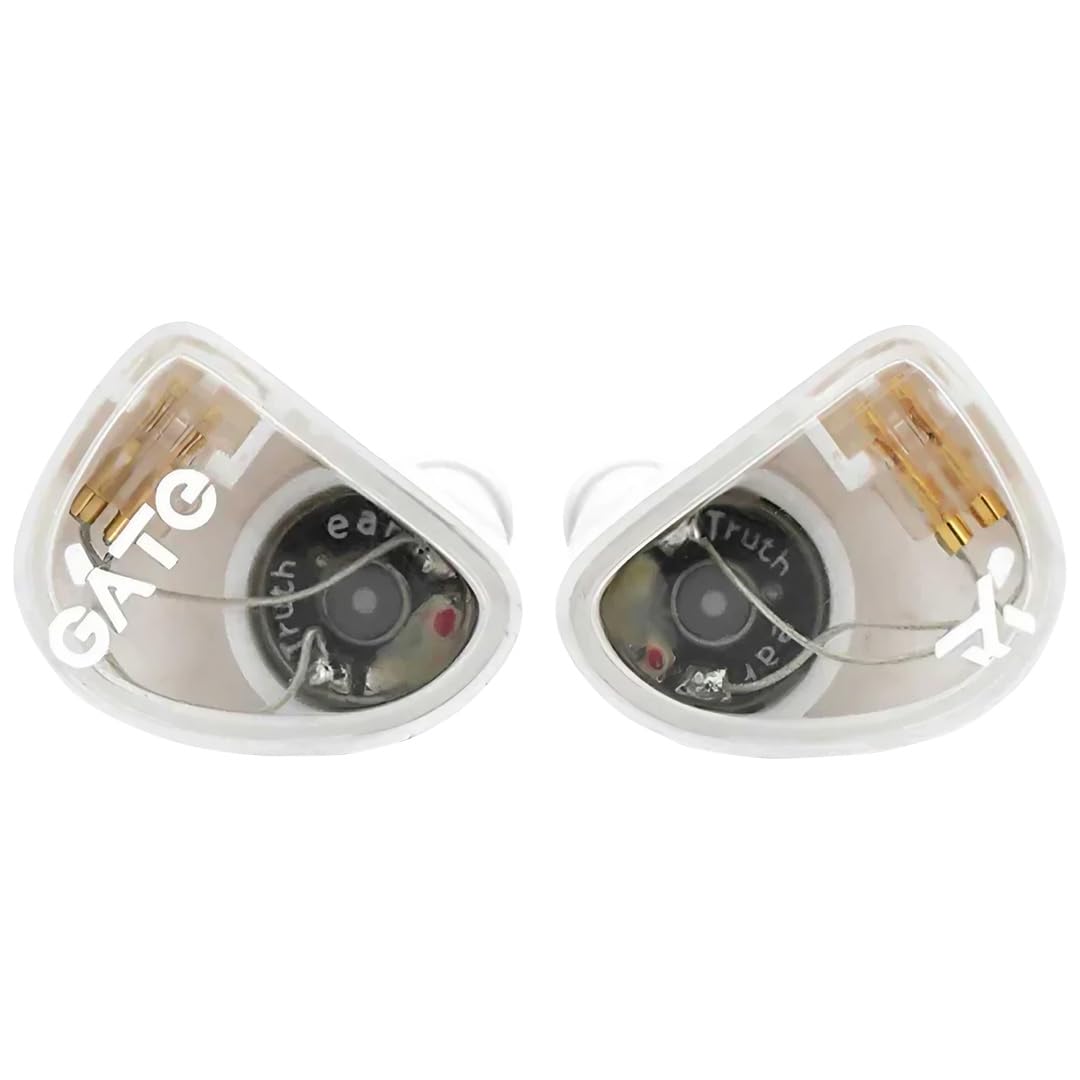 TRUTHEAR Gate In-Ear Monitor | Weiß | In-Ear Wired Monitor Headset für Bühne, Studio oder Audiofil