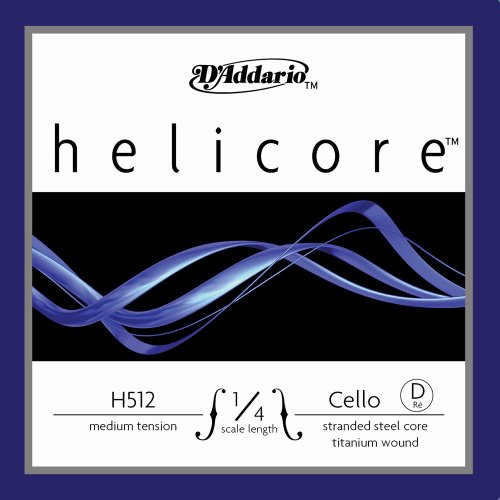 D'Addario ダダリオ チェロ用 バラ弦 Helicore D-String H512 1/4M Medium Tension